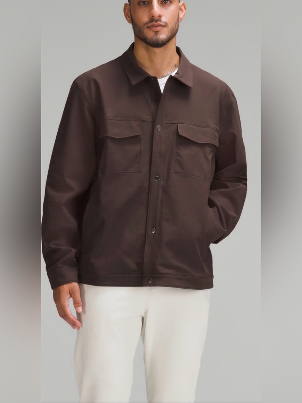Lululemon Men’s Utility Twill Jacket - Expresso
